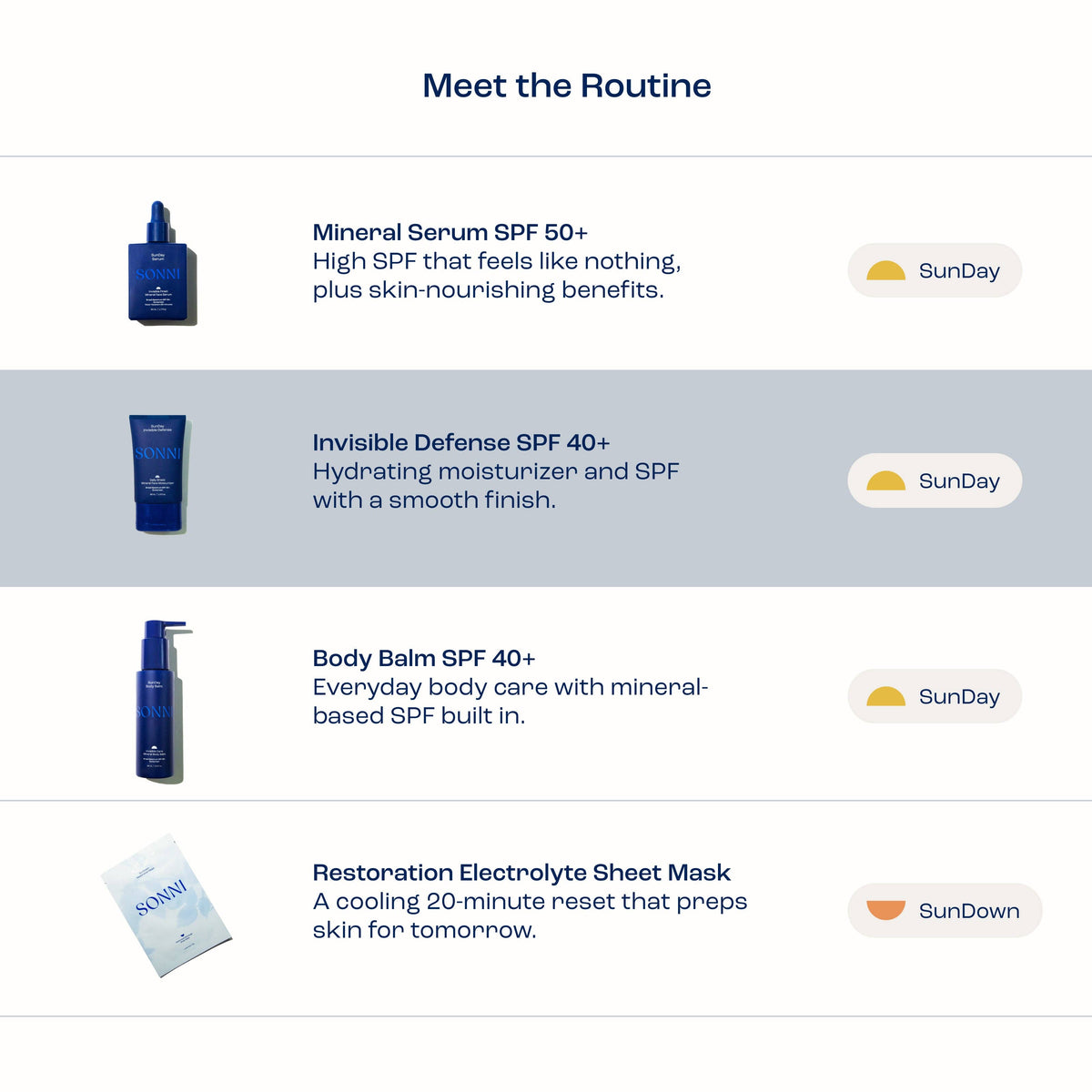 Sonni SunDay Invisible Defense SPF 40+