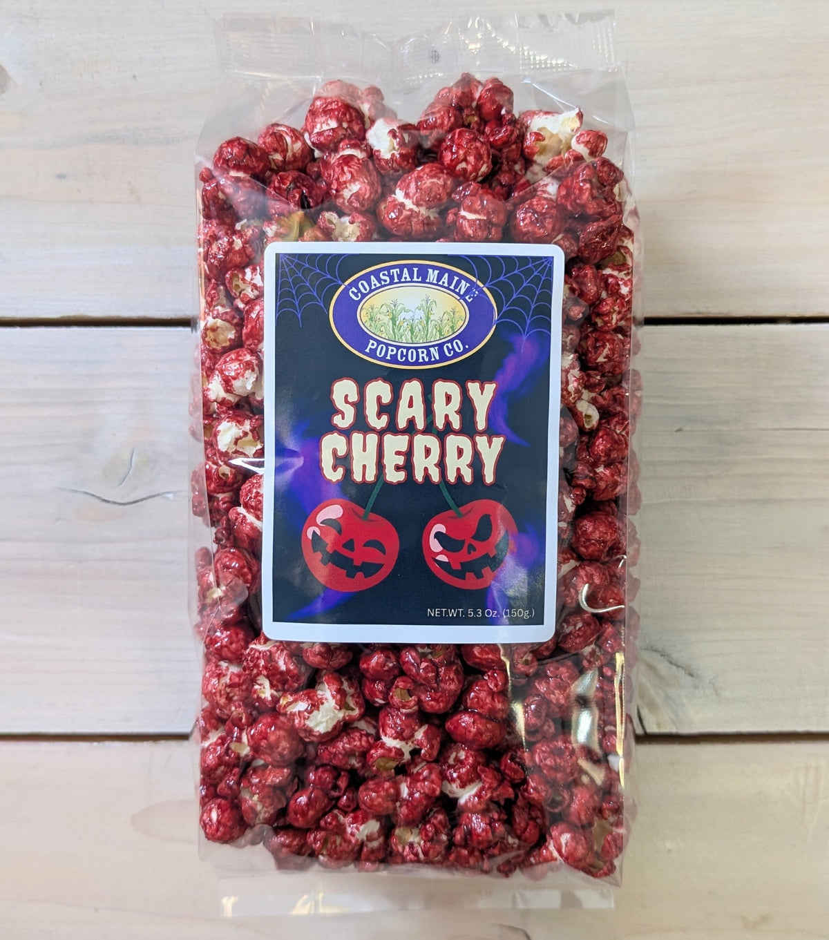 Scary Cherry Popcorn