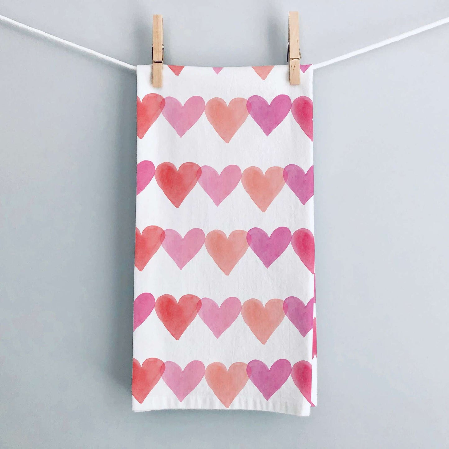 Heart Tea Towel
