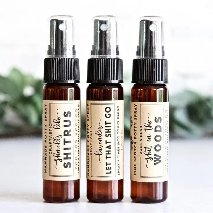 The Little Flower Soap Co. - Lavender Let That Sh*t Go Potty Spray
