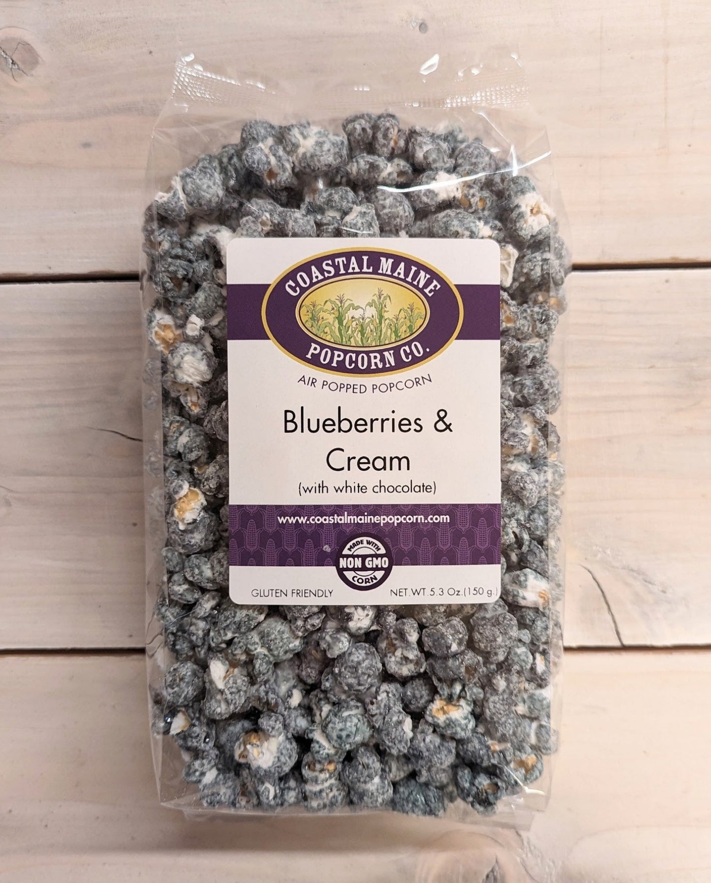 Blueberries & Cream Popcorn