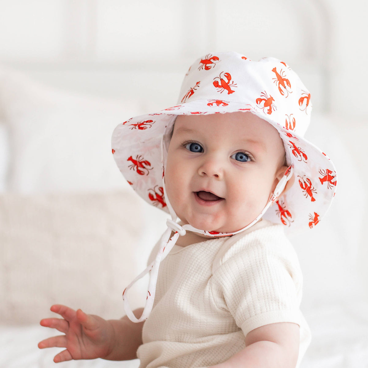 Huggalugs | Lobster Bucket Hat | Baby & Toddler