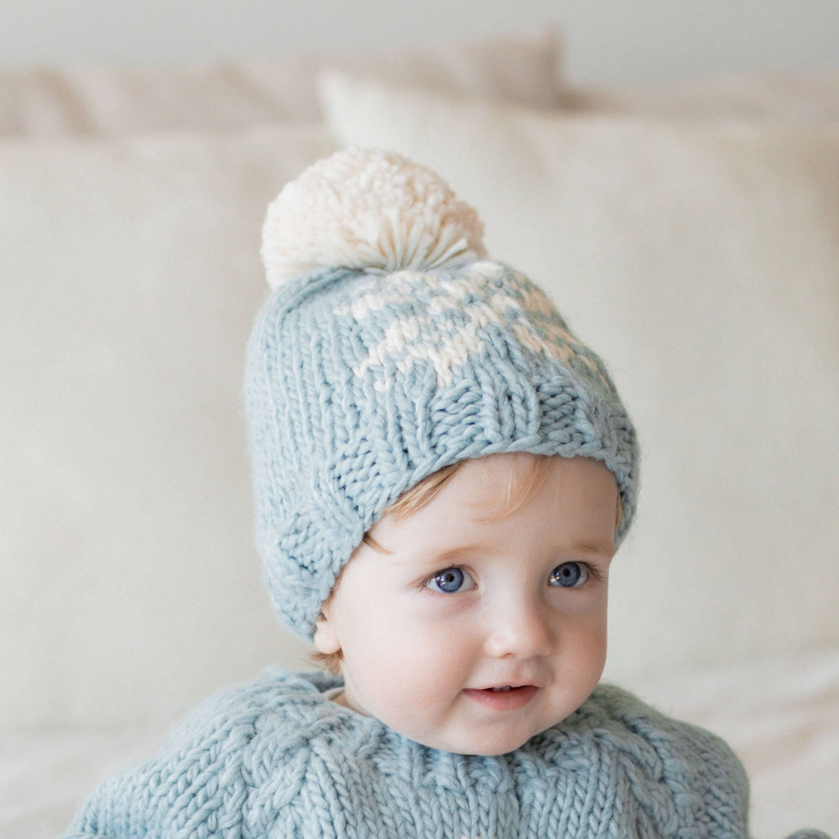 Huggalugs | Snowflake Beanie Hat | Baby