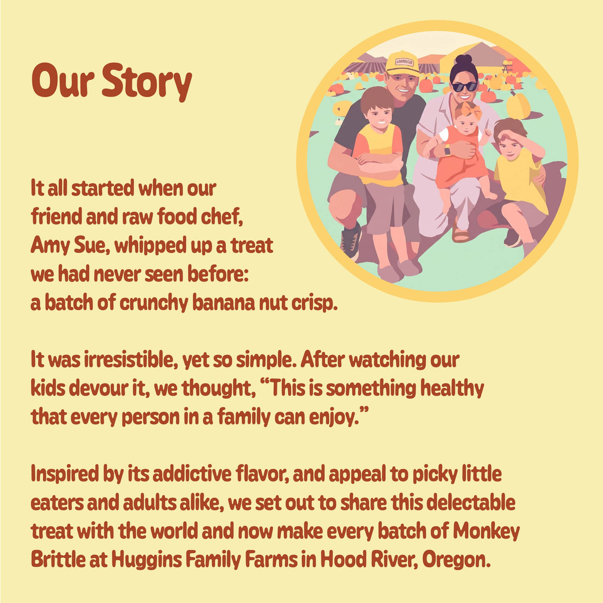 Monkey Brittle | Coconut Cocoa | by Huggins Family Farms