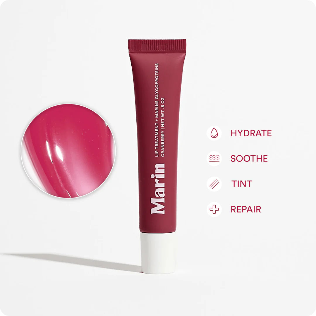 Marin Tinted Lip Treatment - Cranberry – Coastal Maine Popcorn