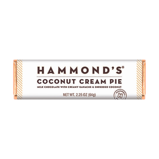 Hammond's Candy - Milk Chocolate - Coconut Cream Pie - 2.25 oz