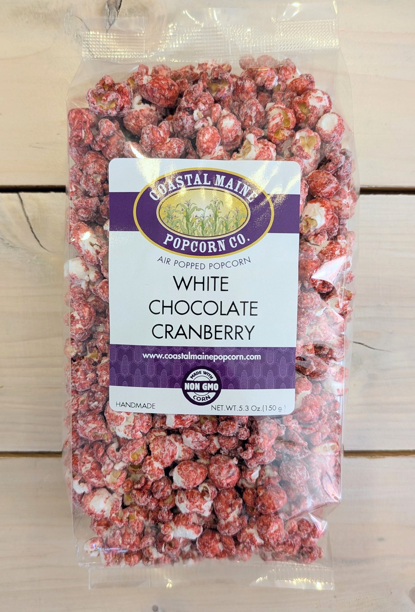 White Chocolate Cranberry Popcorn