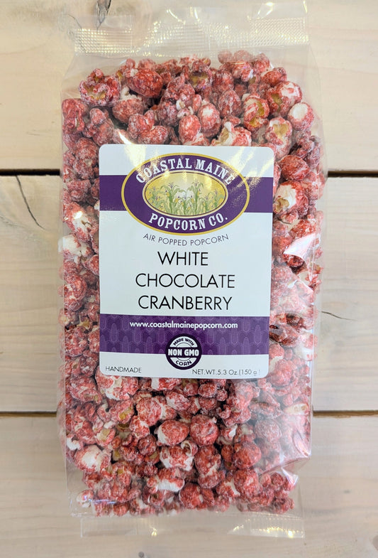 White Chocolate Cranberry Popcorn