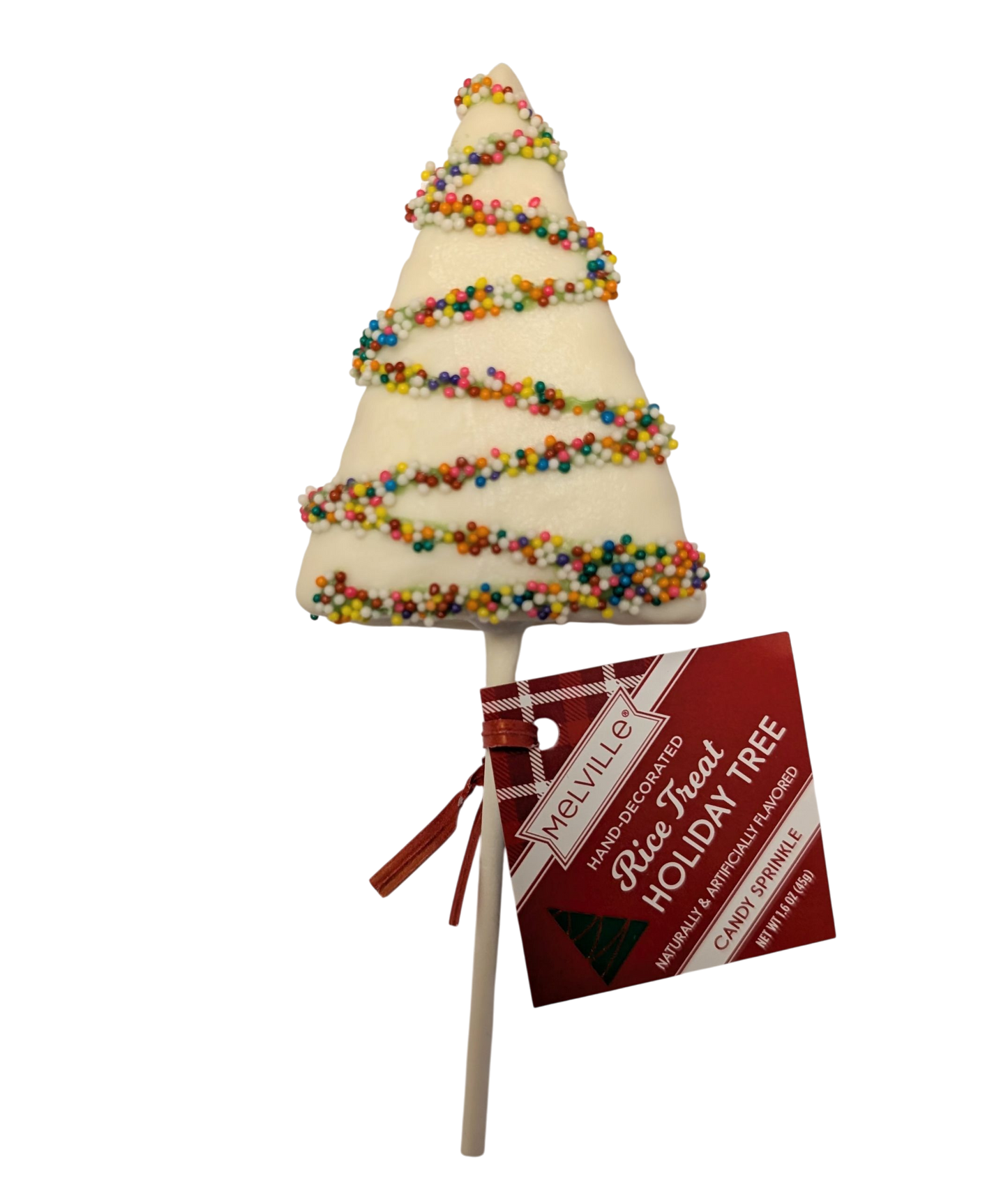 Melville - Rice Treat Holiday Tree - White Chocolate