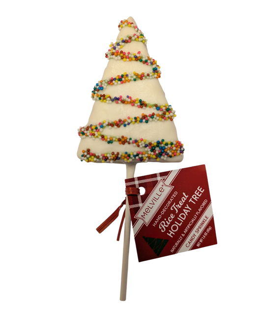 Melville - Rice Treat Holiday Tree - White Chocolate
