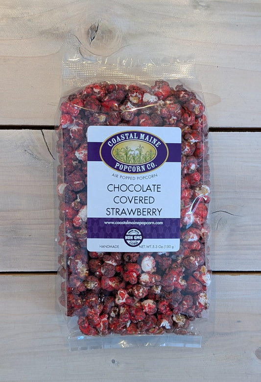 Chocolate Covered Strawberry Popcorn