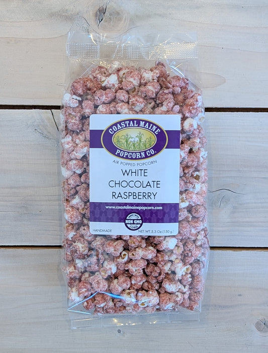 White Chocolate Raspberry Popcorn