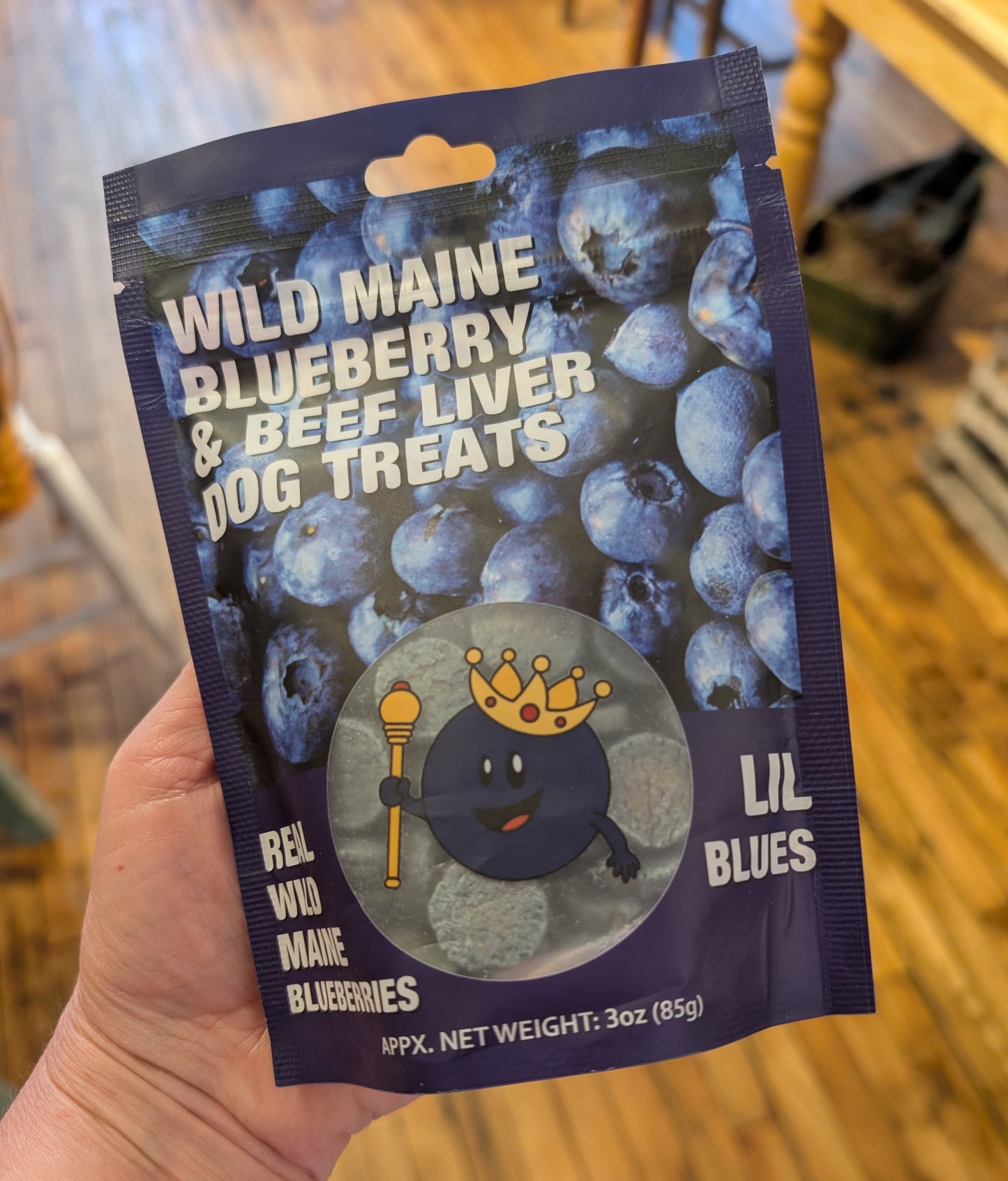 Boothbay Harbor Dog Treats - Wild Maine Blueberry & Beef Liver
