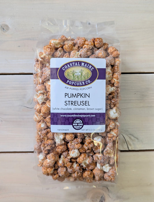 Pumpkin Streusel Popcorn