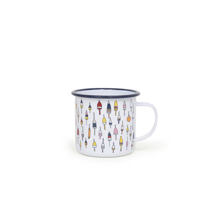 Fishs Eddy x CCH Enamelware 16 oz Large Mug