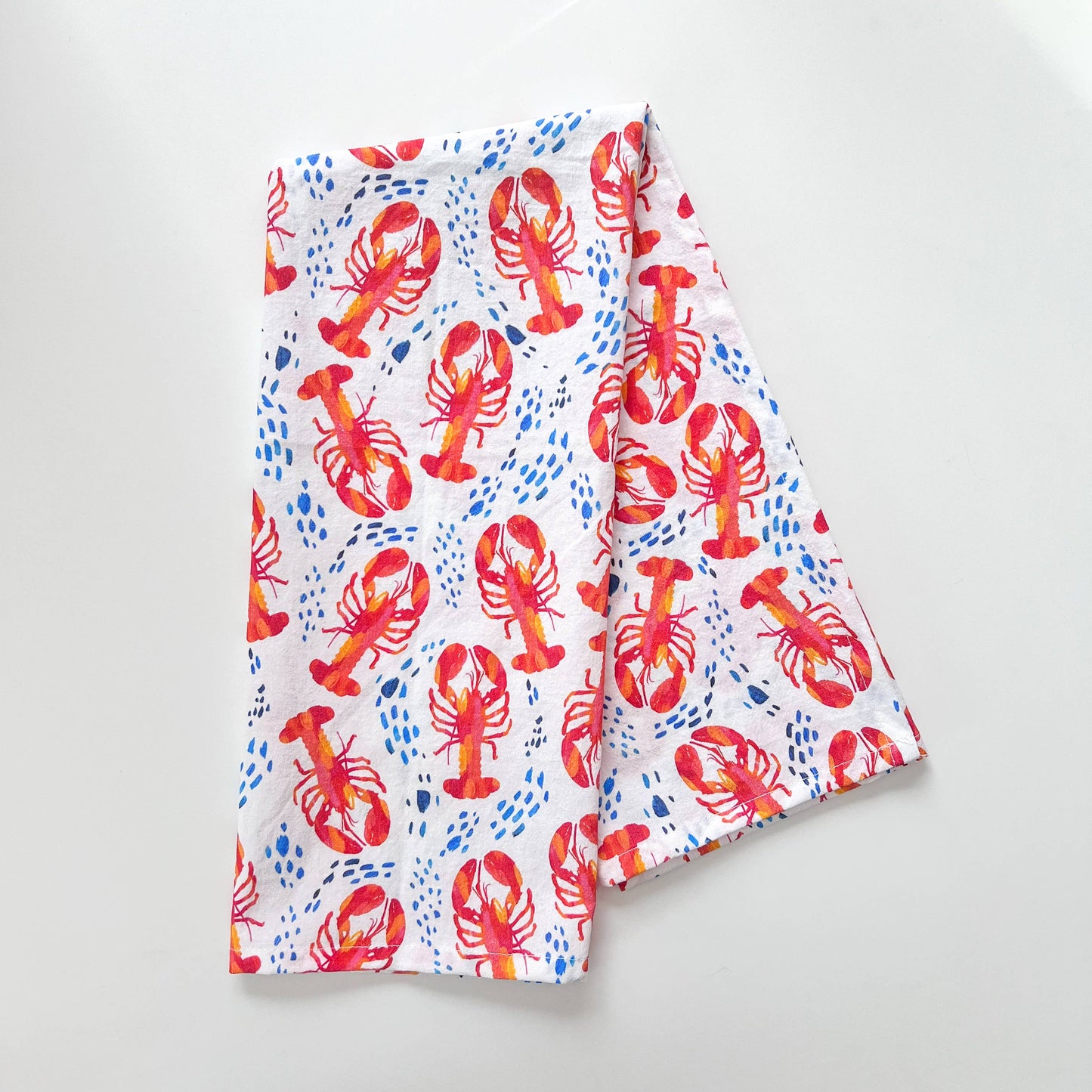 Gert & Co. Lobster Kitchen Towel | Coastal Tea Towel