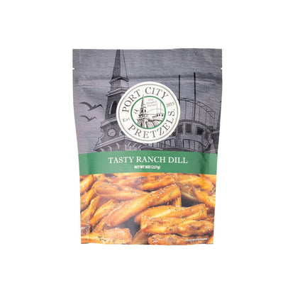 Port City Pretzels - Tasty Ranch Dill Pretzels - 8 oz