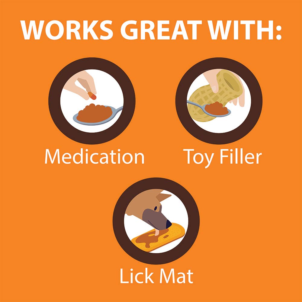 Poochie Butter - Pumpkin Peanut Butter Squeeze Pack 2oz