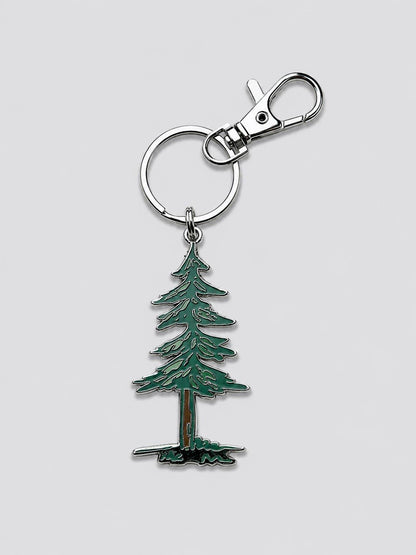 Reclaimed Wild - Evergreen Enamel Keychain | Bag Charm