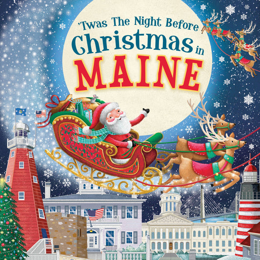 Hometown World | Children's Book | 'Twas the Night Before Christmas in Maine