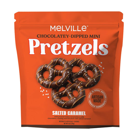 Salted Caramel Mini Pretzels