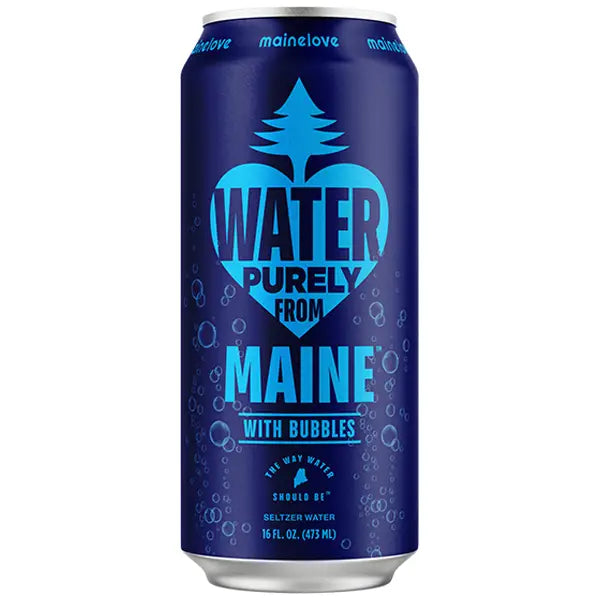mainelove Seltzer Water 16oz