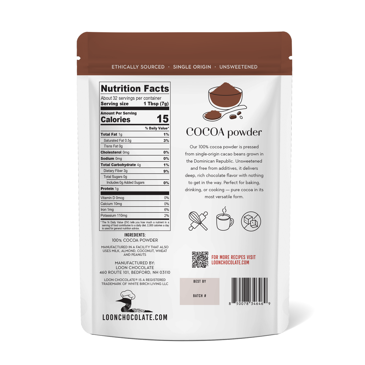 Loon Chocolate | Cocoa Powder