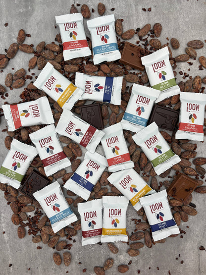 Loon Chocolate Mini Bar Variety Bag - Single Origin