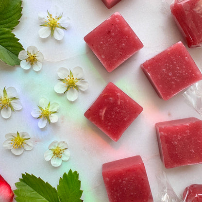 Virgo Moon - Strawberry Hibiscus Rose Fruit Chews