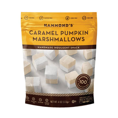Hammond's Candies - Handmade All-Natural Marshmallows - Caramel Pumpkin