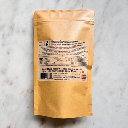 Virgo Moon - Strawberry Hibiscus Rose Lozenges