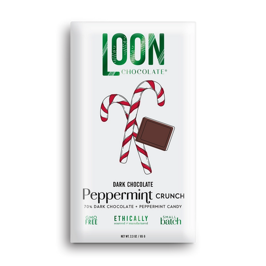 Loon Chocolate - Dark Chocolate Peppermint Crunch