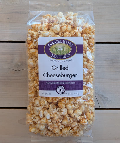 Grilled Cheeseburger Popcorn