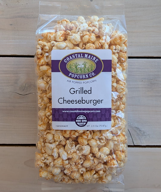 Grilled Cheeseburger Popcorn