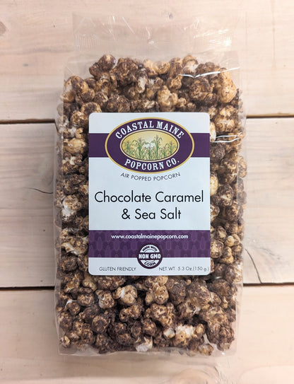Chocolate Caramel & Sea Salt Popcorn