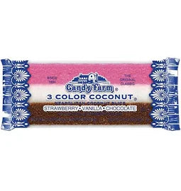 Neapolitan Coconut Slices