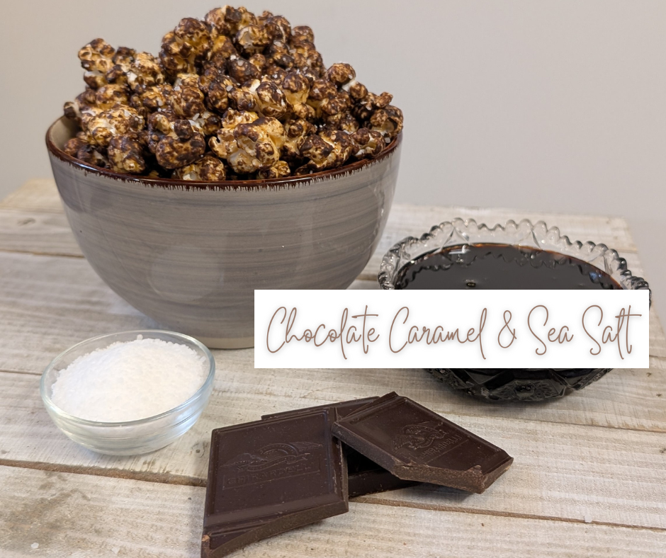 Chocolate Caramel & Sea Salt Popcorn