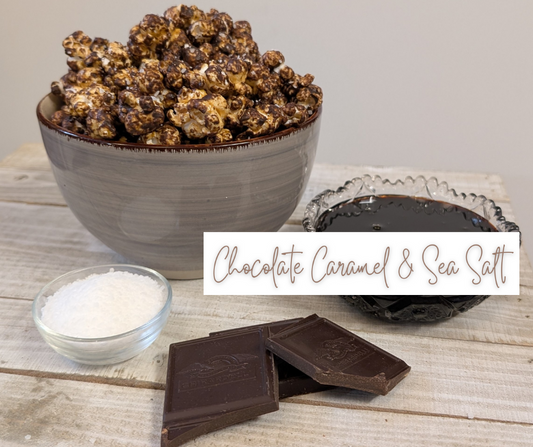 Chocolate Caramel & Sea Salt Popcorn