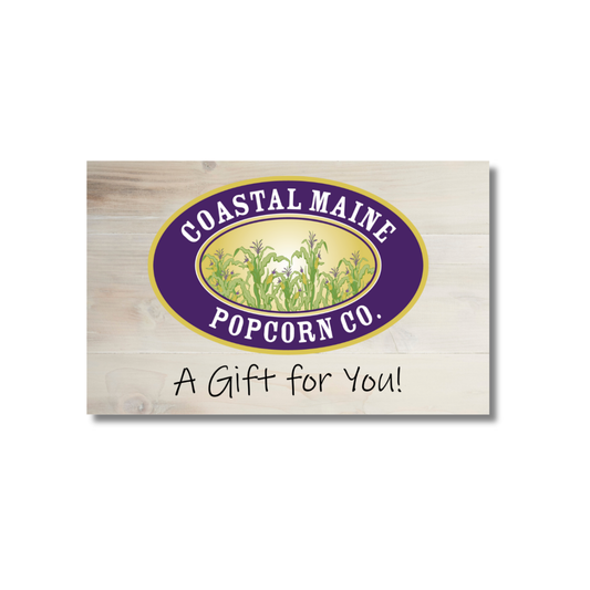 Coastal Maine Popcorn Gift Card