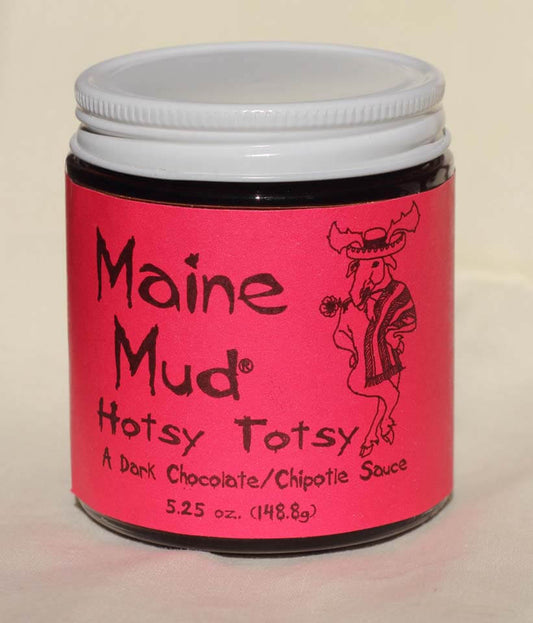Wilbur's of Maine - Maine Mud- Hotsy Totsy Chocolate Chipotle Sauce