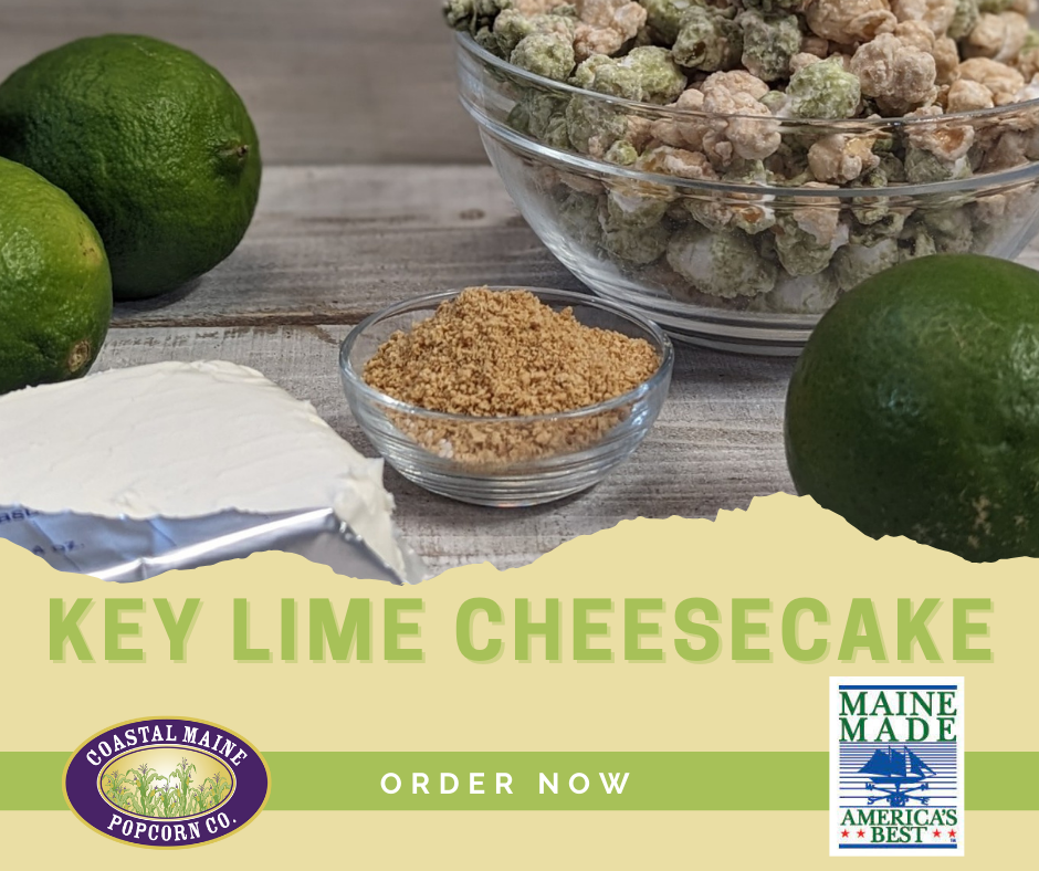 Key Lime Cheesecake Popcorn
