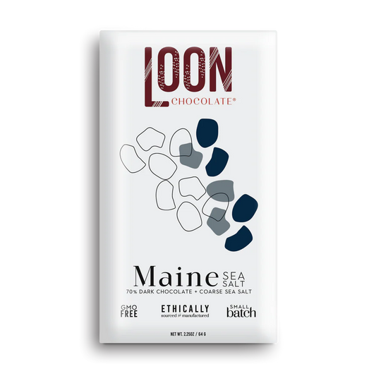 Loon Chocolate - Dark Chocolate w/ Maine Sea Salt