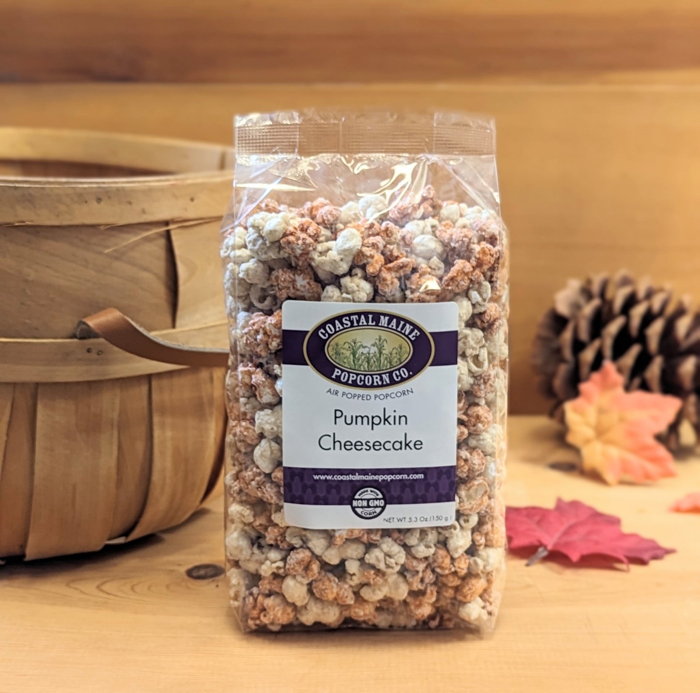 Pumpkin Cheesecake Popcorn