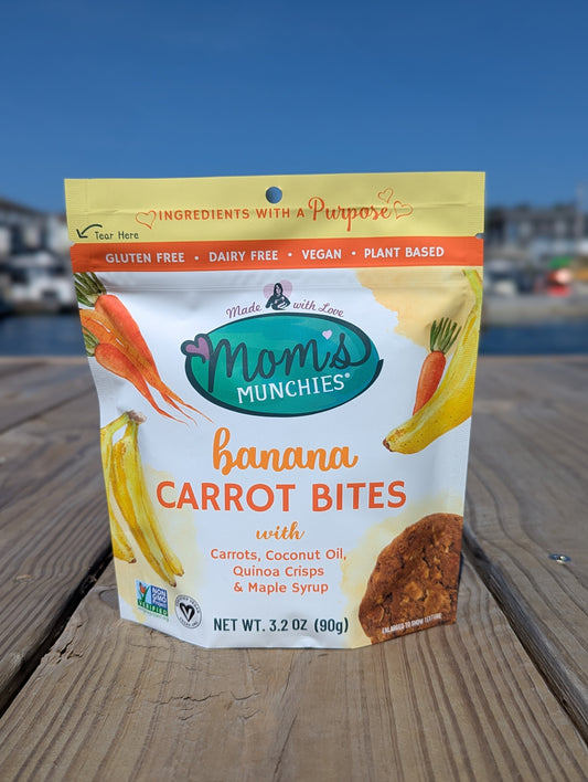 Mom's Munchies - Banana Carrot Bites cookies