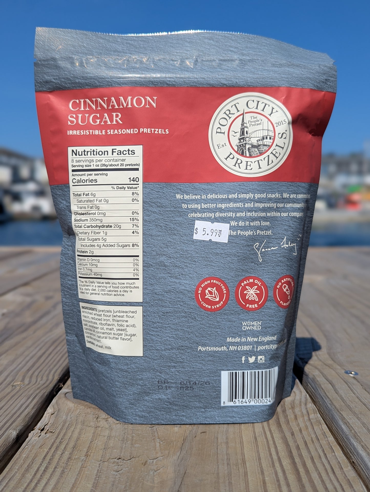 Port City Pretzels - Cinnamon Sugar