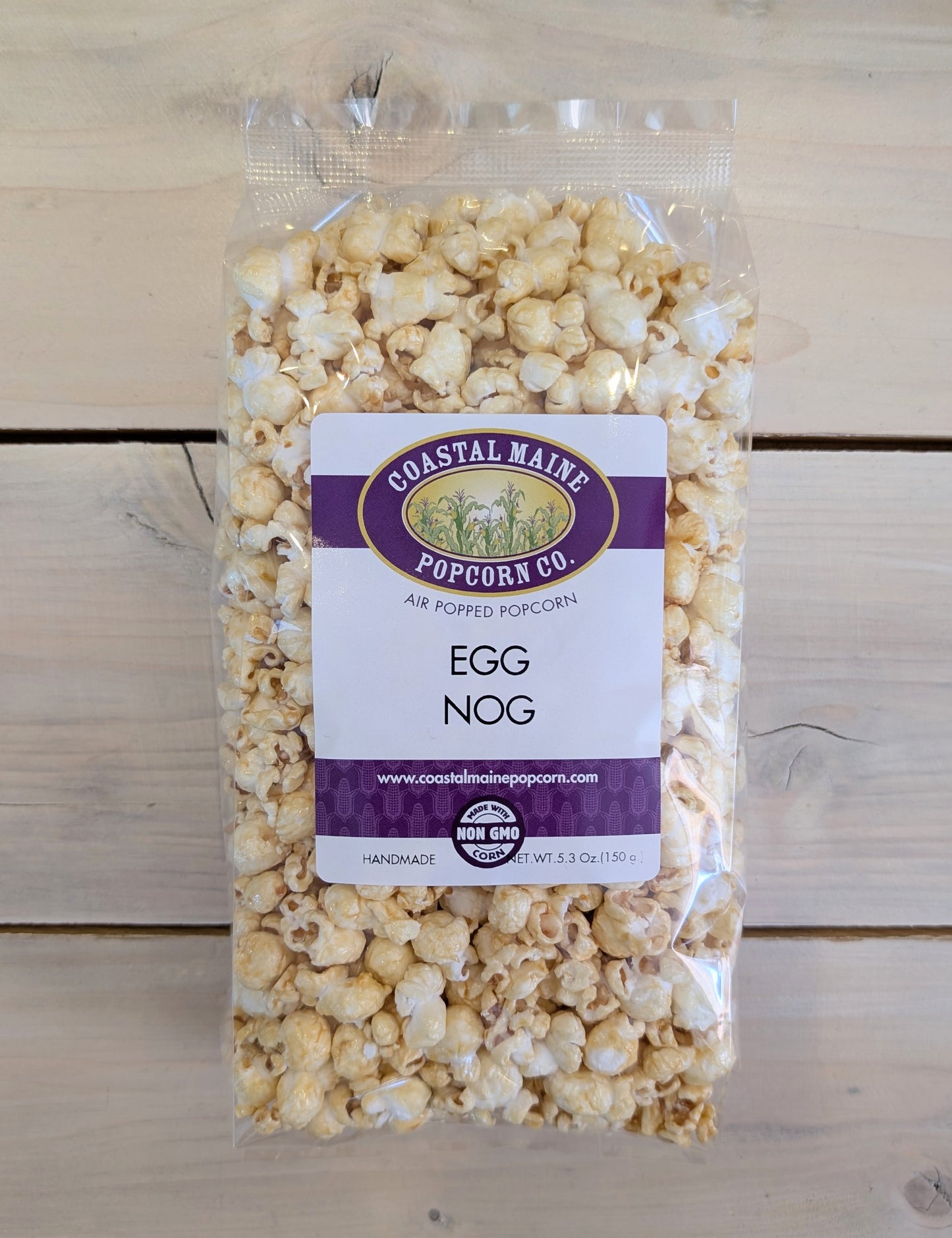 Egg Nog Popcorn
