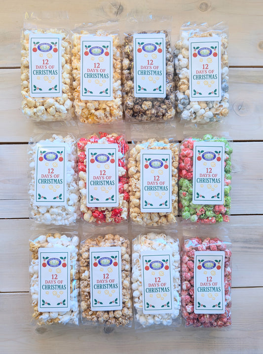 Twelve Days of Christmas Variety Popcorn Set