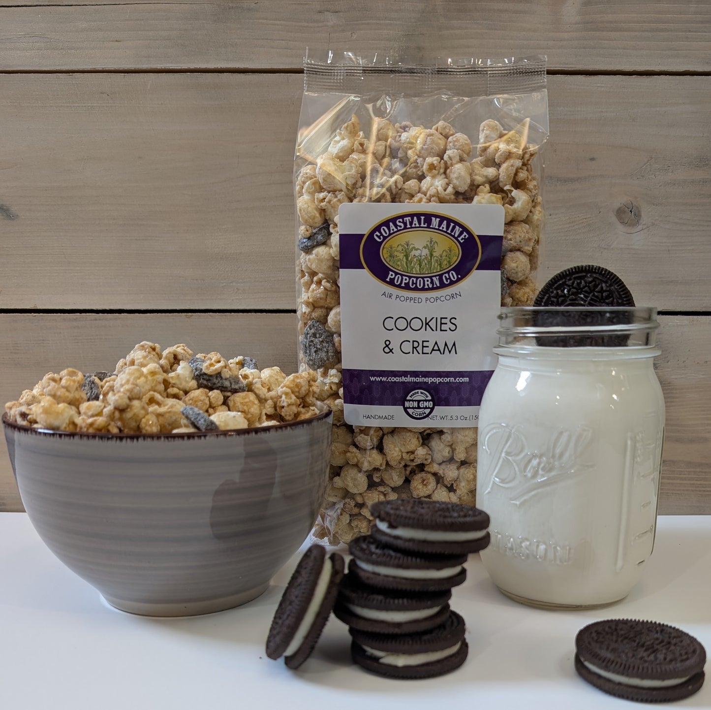 Cookies & Cream Popcorn