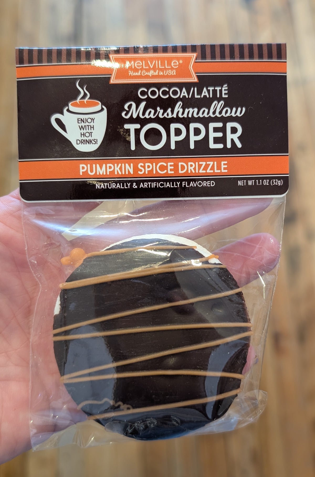 Melville Candy Co. | Marshmallow Topper | Pumpkin Spice Drizzle