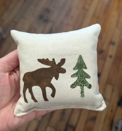 Perry Home Naturals | Balsam Fir Sachet | Moose and Tree